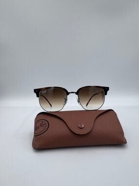 Ray-Ban RB4416 New Clubmaster Havana Gunmetal Clear Gradient Brown 51mm